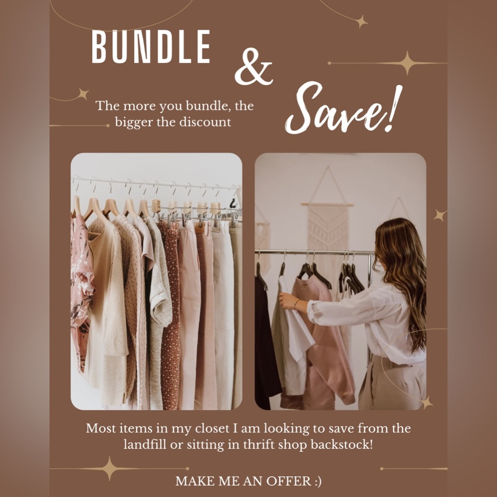 Make a bundle of items you love!